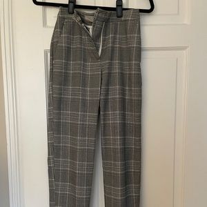 H&M Work/Dress Pants (Black & White Plaid) | Size 0